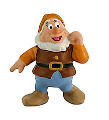 Happy (Schneewittchen) APPLAUSE Kleinfigur 5cm