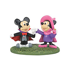 Mickey & Minnies Costume Fun Figurine (DISNEY VILLAGE D56)