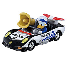 Modellauto DS-02 Megaphone Police Donald Duck (TOMIKA TOMY)