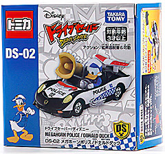 Modellauto DS-02 Megaphone Police Donald Duck (TOMIKA TOMY)