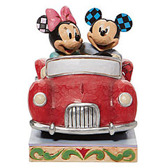 Micky und Minnie Cruising A Lovely Drive (DISNEY TRADITIONS) Figur