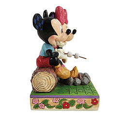Micky & Minnie Campfire (DISNEY TRADITIONS) Figur