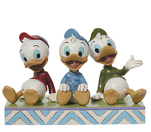 Huey Dewey & Louie Terrific Trio (DISNEY TRADITIONS) DuckTales Figurine