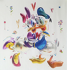 Crazy For U! Canvas-Druck (40x40cm)
