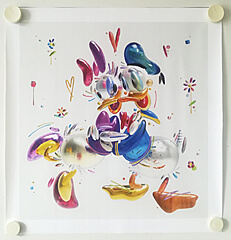 Crazy For U! Canvas-Druck (40x40cm)