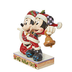 Micky & Minnie Maus Santa Figur (DISNEY TRADITIONS)
