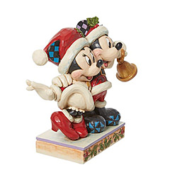 Micky & Minnie Maus Santa Figur (DISNEY TRADITIONS)