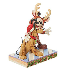 Mickey & Pluto Festive Friends Weihnachtsfigur (DISNEY TRADITIONS)