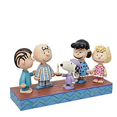 Peanuts Gang in Weihnachtspyjamas [P.J. Party] (PEANUTS BY JIM SHORE) Figur