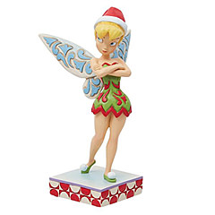 Freche Tinker Bell Weihnachts-Persönlichkeitspose (DISNEY TRADITIONS) Figur