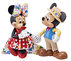 Micky & Minnie Botanik-Figur (DISNEY SHOWCASE)