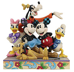 Mickey Mouse & Friends Group Pals Forever (DISNEY TRADITIONS) Figurine