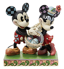 Micky und Minnie Maus Osterfigur (DISNEY TRADITIONS)