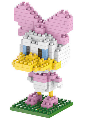 Daisy Duck Nanoblock 3D-Puzzle (200 Teile)