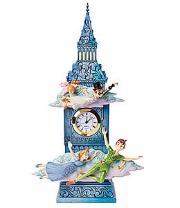 Peter Pan Clock (DISNEY TRADITIONS)