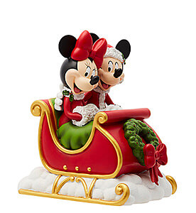 Holiday Mickey and Minnie Figure (DISNEY SHOWCASE)