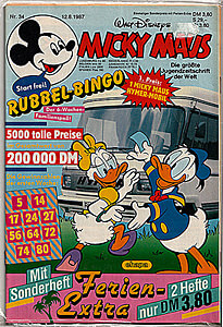 Micky Maus 34/1987 (Z: OVP)