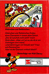 Walt Disney Schneider-Buch 7842: Ahörnchen und Behörnchen