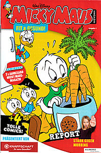 Micky Maus Sonderheft "Fit & gesund" präsentiert von Knappschaft Ausgabe 4 (Grade: 1+)