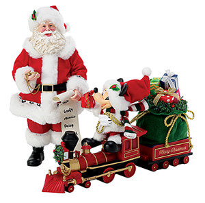 Santa Mickey Mouse Christmas Train (POSSIBLE DREAMS)