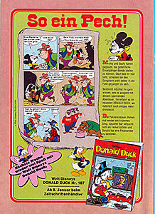 Donald Duck 186 (Grade: 1+)