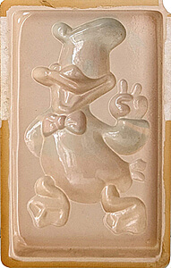 Donald Duck celluloid plaster mold