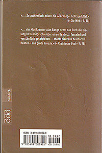 Barry Miles: Paul McCartney - Many Years From Now (Pocket Book, Rowohlt 2000)