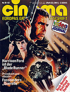 Cinema 10/1982 (Blade Runner, Querelle - Fassbinder, Pink Floyd - The Wall)