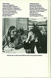 Volker Kühn: Das Wolfgang Neuss Buch