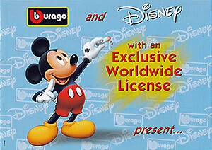BBURAGO Disney Collection Katalog