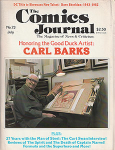 The Comics Journal 73 (July 1982)