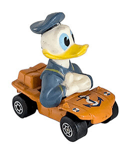 Donald Duck im Beach Buggy (MATCHBOX)