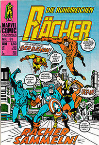 Marvel Comic - Die ruhmreichen Rächer 81 (Z: 1+)