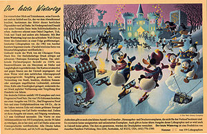 Carl Barks: Der letzte Wintertag / Mardi Gras Before the Thaw Lithographie gerahmt