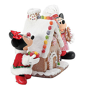 Mickey and Minnies Gingerbread House (POSSIBLE DREAMS BY D56) Figurine