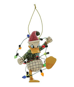 Donald Duck In Lichter gehüllt Weihnachtsbaumhänger (DISNEY TRADITIONS) Figur