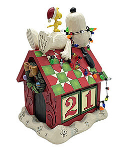 Snoopy Weihnachts-Countdown (PEANUTS BY JIM SHORE) Figur