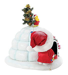 Snoopys Puffer Igloo (POSSIBLE DREAMS BY D56) Figurine
