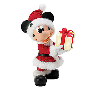 MICKEYS BIG GIFT with light (POSSIBLE DREAMS BY D56) Figurine