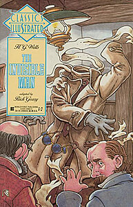 Classics Illustrated 20: H. G. Wells - The Invisible Man [adaptation Rick Geary] (Z: 0-1)