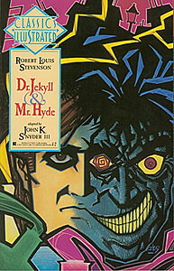 Classics Illustrated 8: Robert Louis Stevenson - Dr. Jekyll & Mr. Hyde [adaptation John K. Snyder III] (Z: 0-1)
