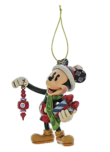 Weihnachtsbaumhänger Micky Maus mit Geschenk (DISNEY TRADITIONS) Figur