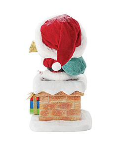 Weihnachtsmann Snoopy auf dem Dach (POSSIBLE DREAMS BY D56) Figur
