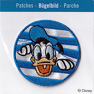 Bügelbild Donald Duck