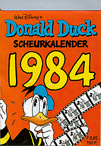 Donald Duck Scheurkalender 1984