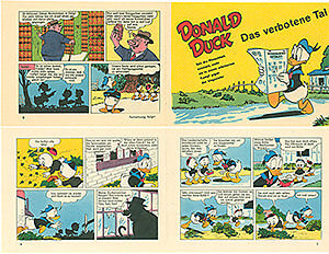 Micky Maus 19/1960 · 2 insert strips (Grade: 2+)