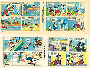 Micky Maus 13/1960 · 2 Beilagenstreifen (Z: 2)