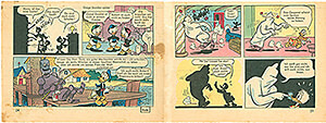 Micky Maus 47/1960 · 1 Beilagenstreifen (Z: 3)