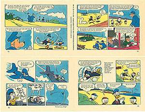 Micky Maus 43/1960 · 2 Beilagenstreifen (Z: 2-)