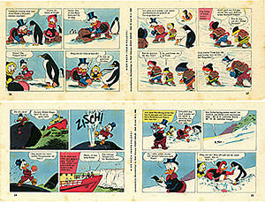 Micky Maus 16/1960 · 2 Beilagenstreifen (Z: 3+)
